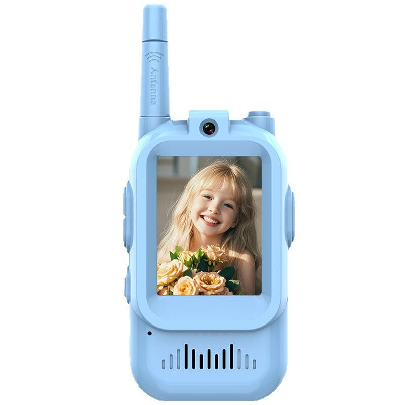 Mini Video Wireless Walkie Talkies for Kids 2-Pack