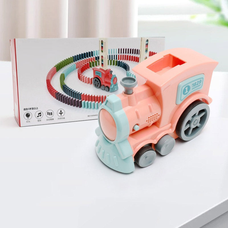 Domino Train Electric Toy Set