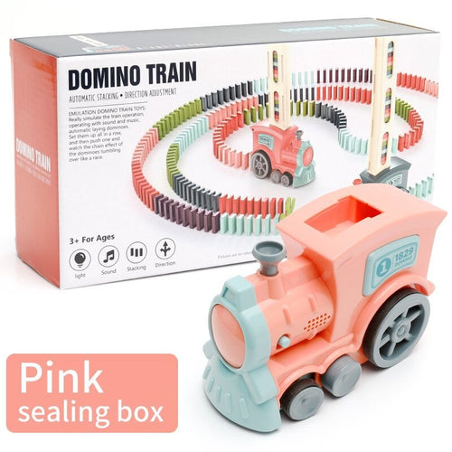 Domino Train Electric Toy Set