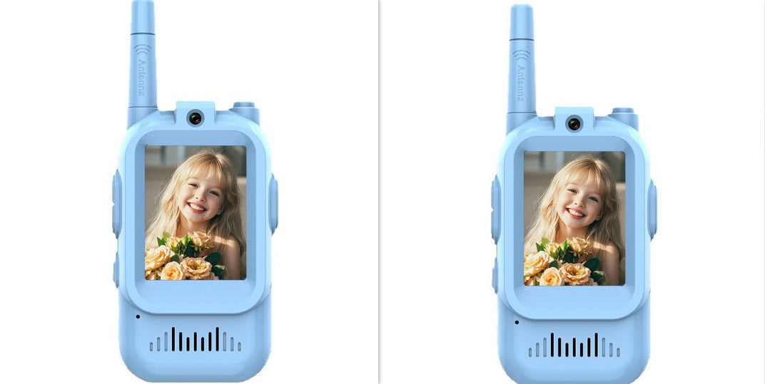 Mini Video Wireless Walkie Talkies for Kids 2-Pack