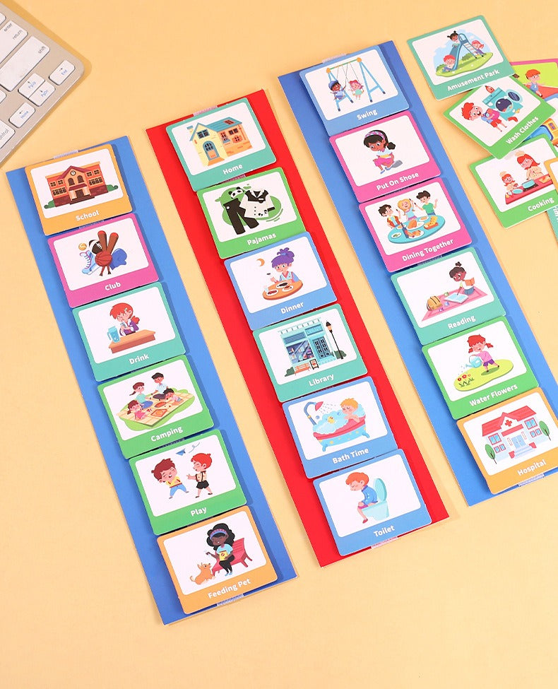 Children's Behavior Visual Aid Schedule