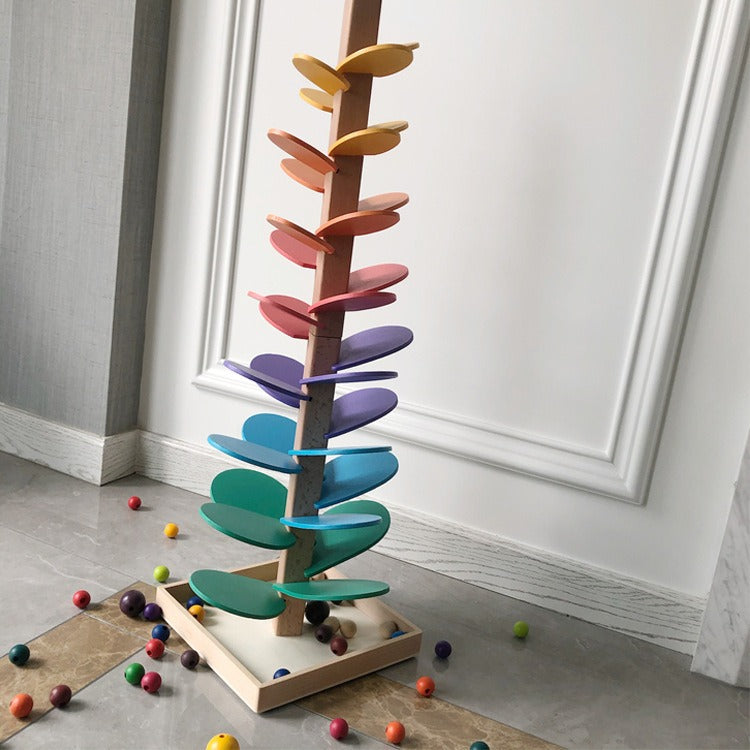Wooden Rainbow Music Tree Educational Toy