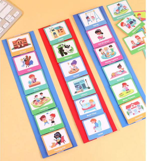 Children's Behavior Visual Aid Schedule