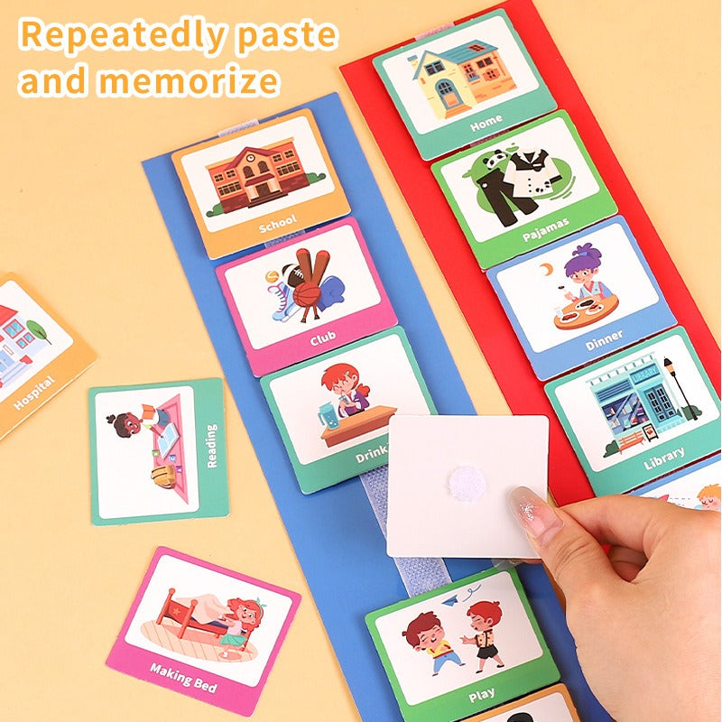 Children's Behavior Visual Aid Schedule