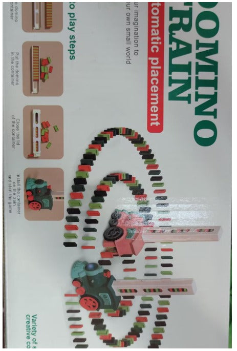 Domino Train Electric Toy Set